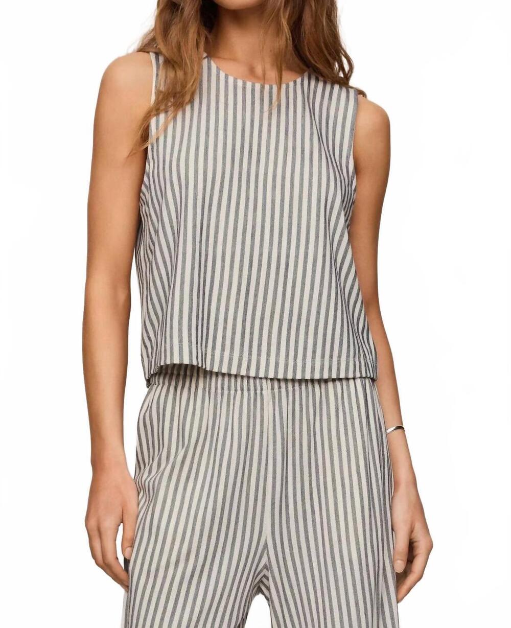 NEW Z SUPPLY sloane knit striped top in eclipse